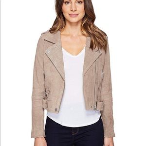 BlankNYC Suede Moto Jacket, Size L